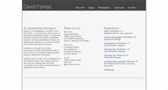 Desktop Screenshot of dfarkasdesign.com