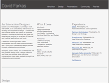 Tablet Screenshot of dfarkasdesign.com